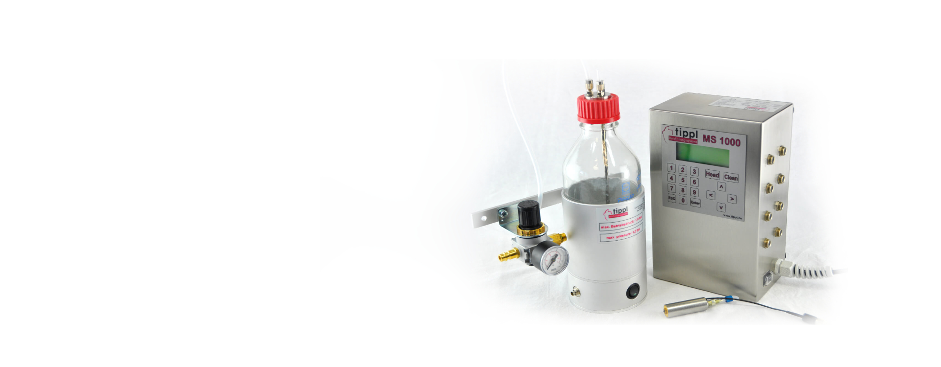 Tippl Markiersystem MS 1000 pigmentiert Glas